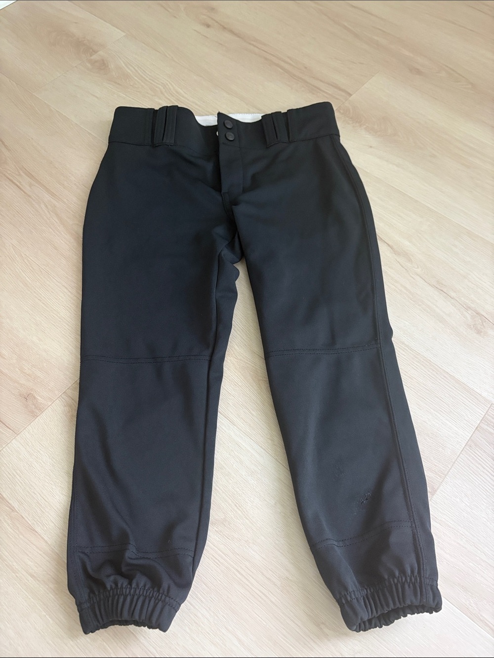 Kids Black Softball Pants